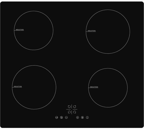 Cata UBIND60FLC - Black 4 Zone Electric Hob