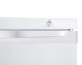 Teknix UC55F5W - White Undercounter Manual Defrost Freezer - Garage Safe - F energy- Display