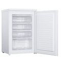 Teknix UC55F5W - White Undercounter Manual Defrost Freezer - Garage Safe - F energy- Display