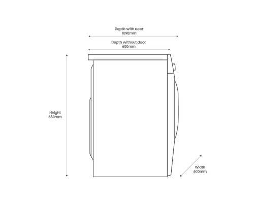 Samsung WW11DB7B94GEU1 - White 11KG Washing Machine - 1400 RPM - A energy
