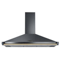 Rangemaster RCLAHDC100SL/B slate and brass classic hood – product view