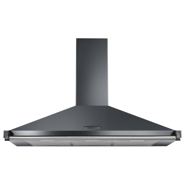 Rangemaster RCLAHDC100SL/C slate and chrome classic hood – product view