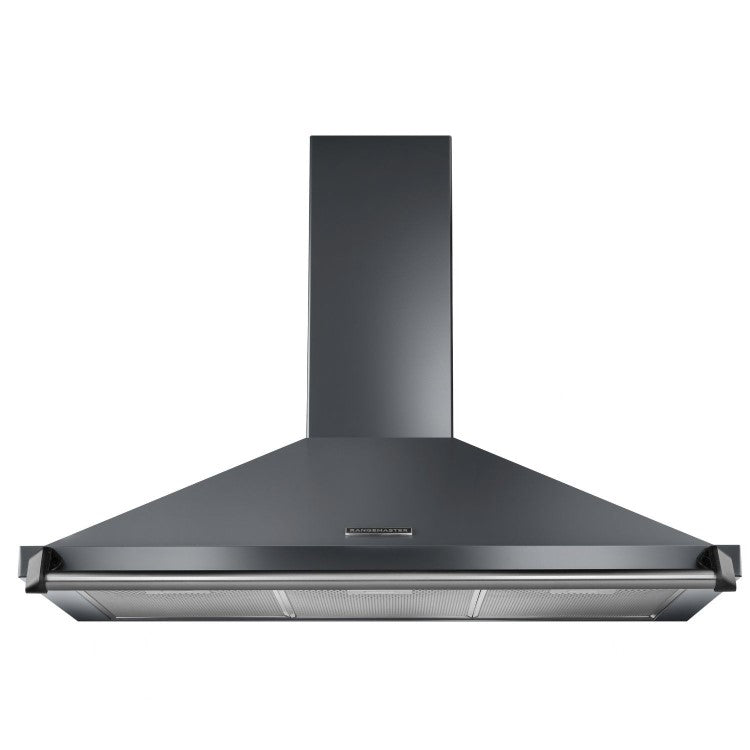 Rangemaster RCLAHDC90SL/C slate and chrome classic hood – product view