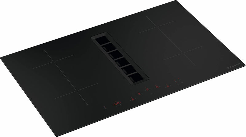 Faber Galileo XL F830 Recirculating Only Version Matt Black Glass 83cm