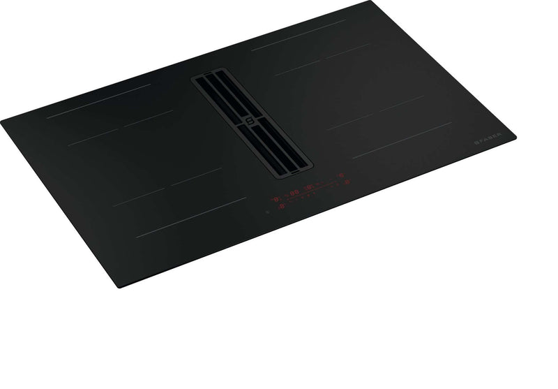 Faber Galileo Phantom F830 Recirculating Only Version Matt Black Glass 83cm