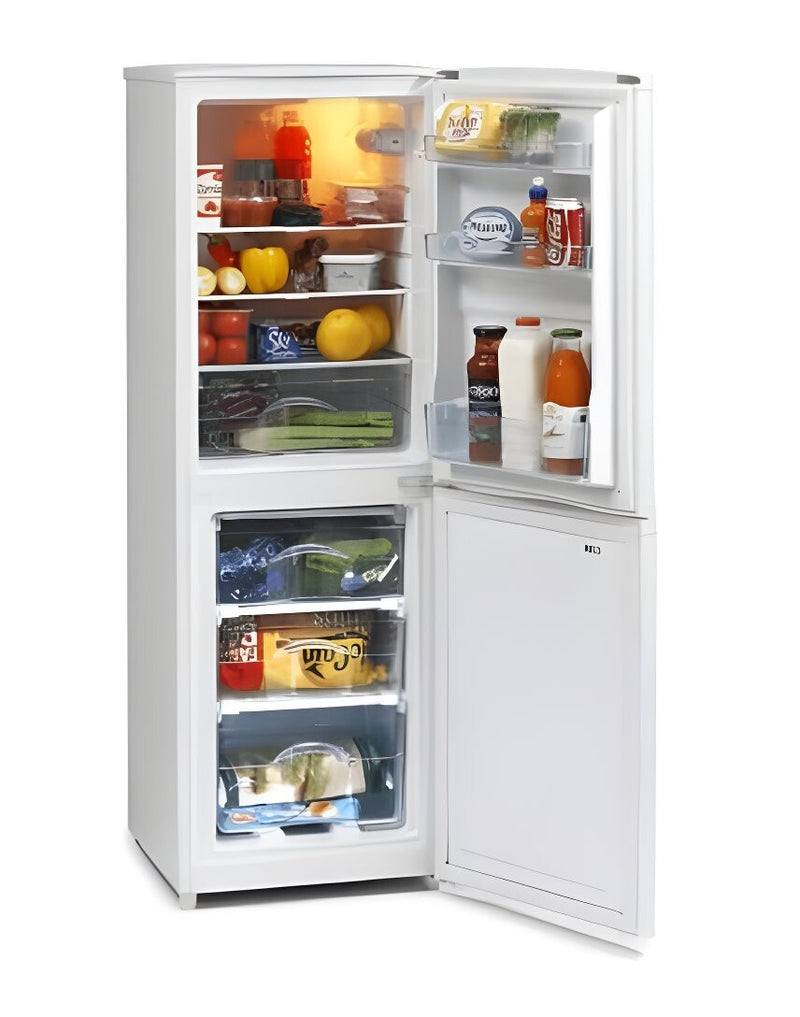 Iceking IK8951EW - White Freestanding 50/50 Auto Defrost Fridge Freezer - E energy