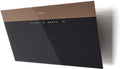 Faber V-AIR-KL-A80 - Black/Brown 80cm Angled Extractor - A+ Energy Rated