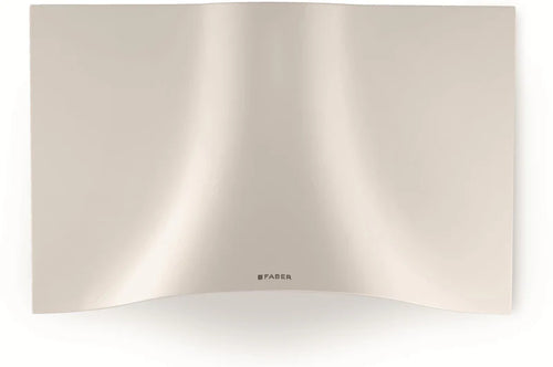 Faber Veil WH A90 - White Wall Mounted Hood - 90cm - A+ Rated