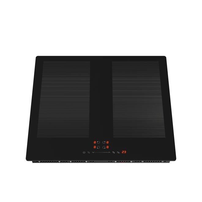 Cata WRFLEX60 - Black Glass 60cm Induction Hob - 4 Zone Flex - A Energy