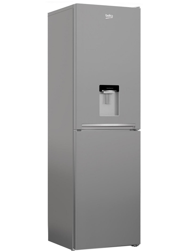 Beko CFG4582DS - Silver Freestanding 50/50 Frost Free Fridge Freezer - F energy