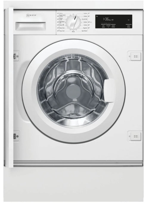 Neff W543BX2GB - White Integrated 8KG Washing Machine - 1400 RPM - C energy