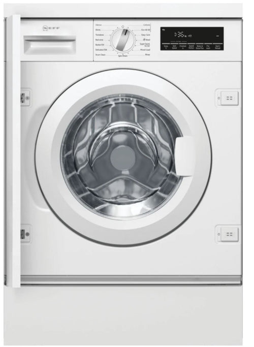 Neff W544BX2GB - White Integrated 8KG Washing Machine - 1400 RPM - C energy