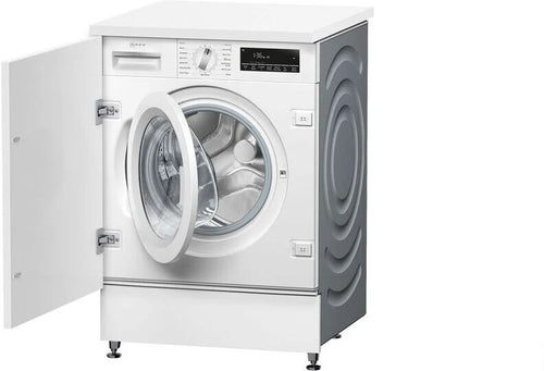 Neff W544BX2GB - White Integrated 8KG Washing Machine - 1400 RPM - C energy