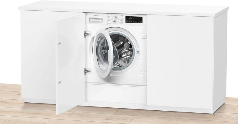 Neff W544BX2GB - White Integrated 8KG Washing Machine - 1400 RPM - C energy