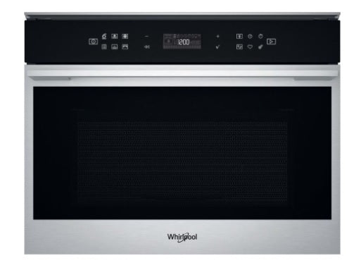 Whirlpool W7 MW461 UK - Stainless steel Built in Electric Microwave