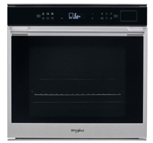 Whirlpool W7 OM4 4S1 P - Stainless steel Built in Electric Single Oven - Pyrolytic cleaning - A+ energy