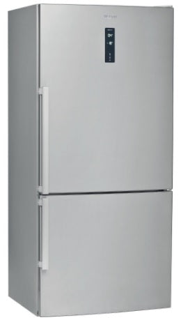 Whirlpool W84BE 72 X UK 2 - Stainless steel Freestanding Frost Free Fridge Freezer