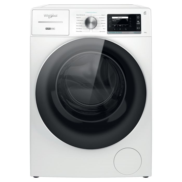 Whirlpool W899ADSILENCEUK - White 9KG Washing Machine - 1400 RPM - A energy