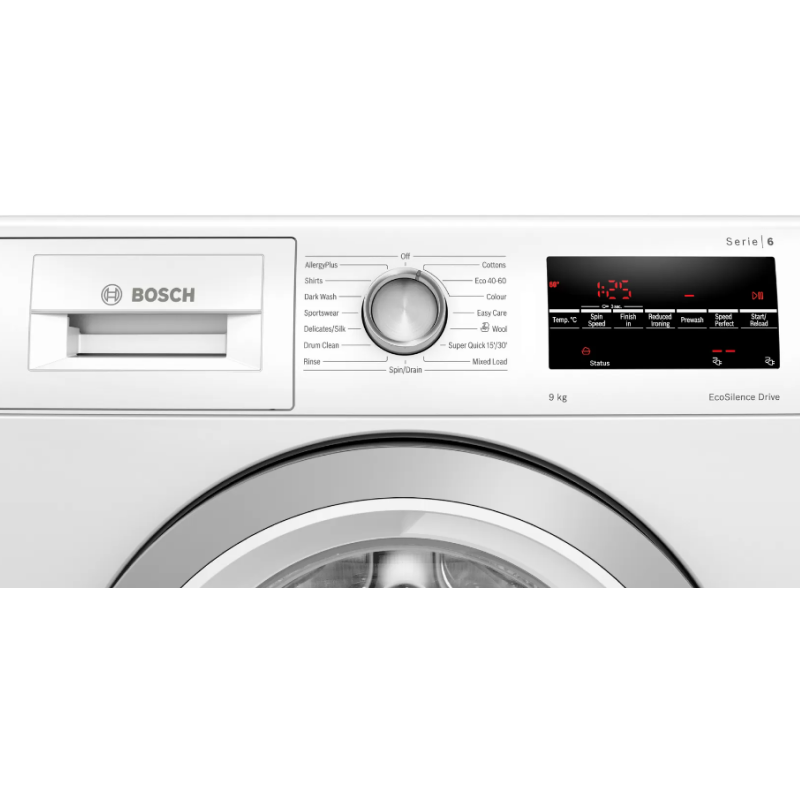 Bosch WAU28T64GB - White 9KG Washing Machine - 1400 RPM - C energy