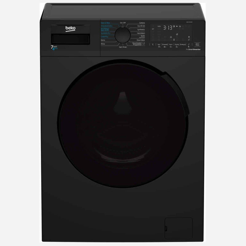 Beko WDL742431B - Black 7KG/4KG Washer Dryer - 1200 RPM - E energy