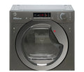 Hoover BATD H7A1TCER-80 - Anthracite & Chrome 7KG Integrated Heat Pump Tumble Dryer - WiFi Connected - A+ Energy Rating