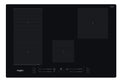 Whirlpool WF S3977 NE - Black 4 Zone Induction Hob