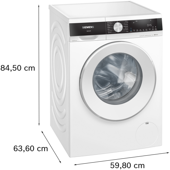 Siemens WG56G2Z1GB - White 10KG 1600 RPM Washing Machine - A energy