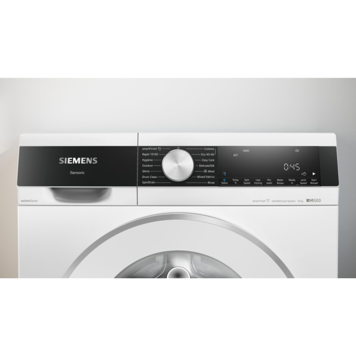 Siemens WG56G2Z1GB - White 10KG 1600 RPM Washing Machine - A energy