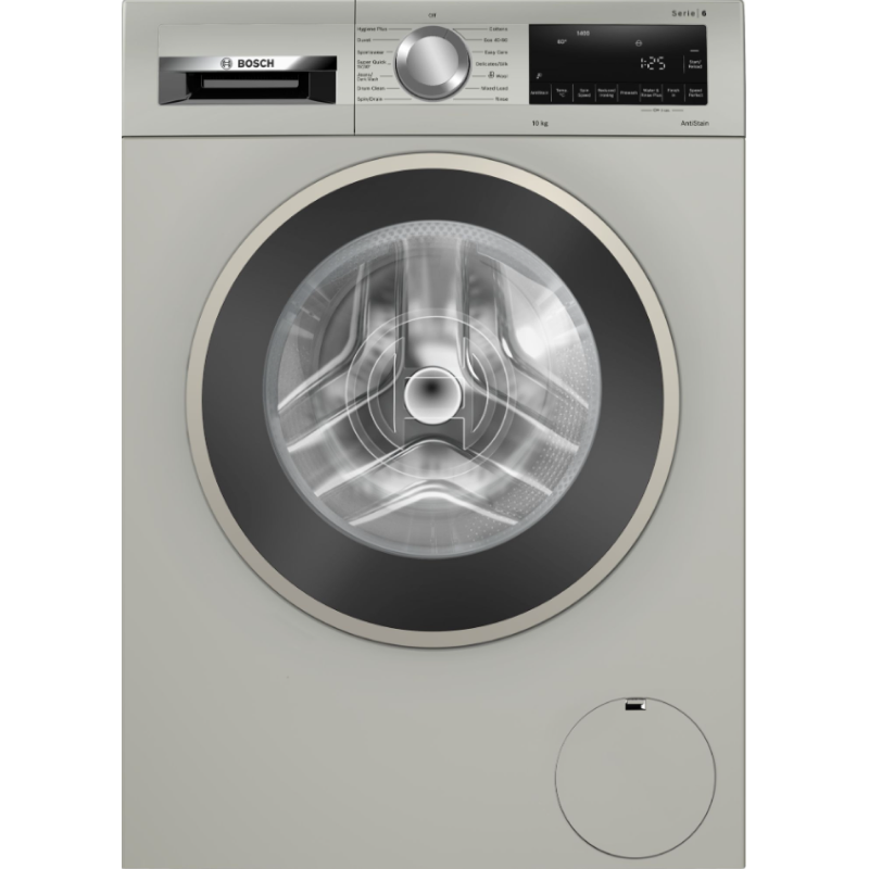 Bosch WGG245S2GB - Silver Freestanding 10KG Washing Machine - 1400 RPM - A energy