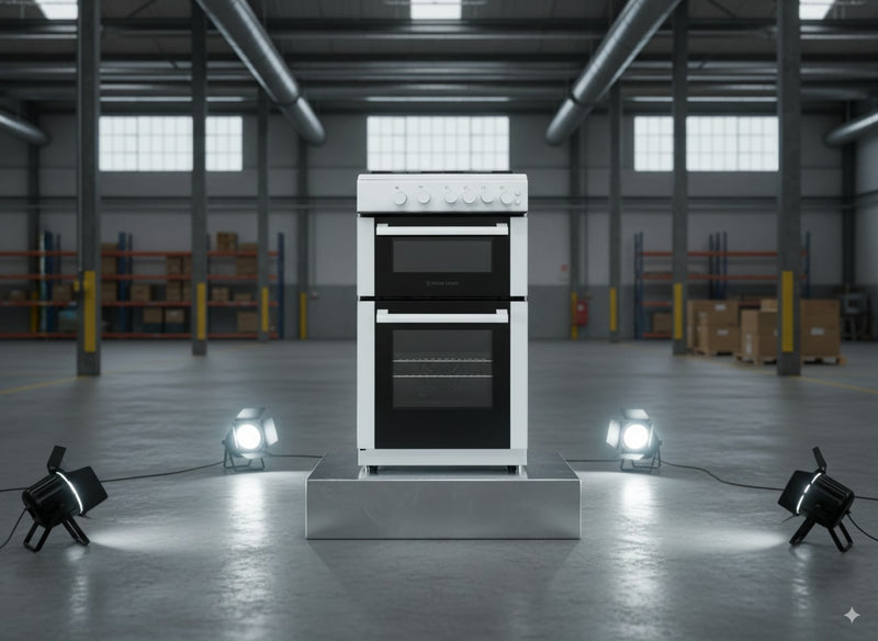 White Knight ATTCG50W 50cm Gas Cooker – White