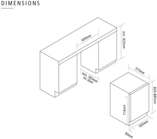 Caple Classic WI6135BS - Black Steel Wine Cooler - 46 Bottles Dual Zone - G Rated