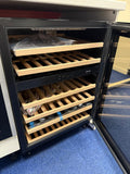 Caple WI6134 Sense Undercounter Dual Zone Wine Cabinet - Display
