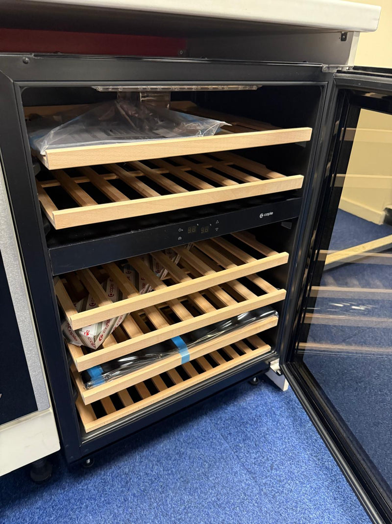 Caple WI6134 Sense Undercounter Dual Zone Wine Cabinet - Display