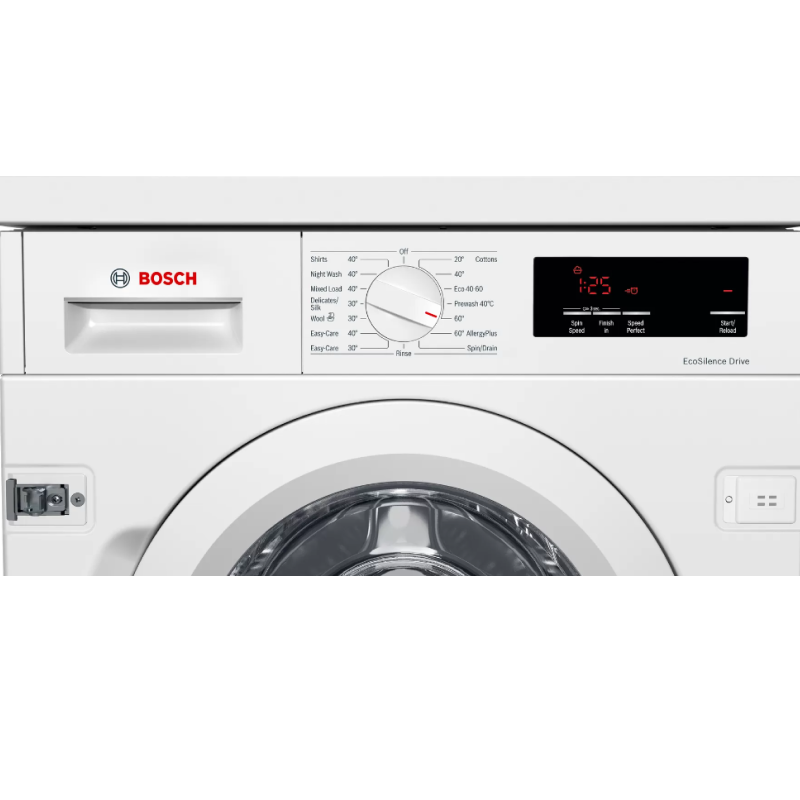 Bosch WIW28301GB - White 8KG Washing Machine - 1400 RPM - C energy