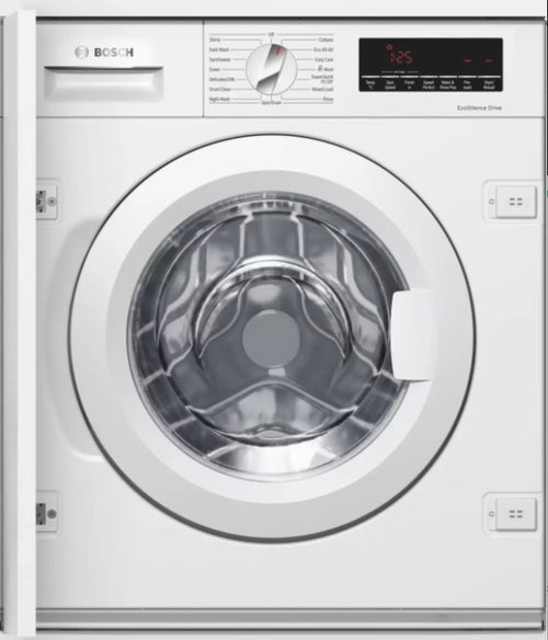 Bosch WIW28502GB - White Integrated 8KG Washing Machine - 1400 RPM - C energy