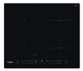 Whirlpool WL S7960 NE - Black 4 Zone Induction Hob