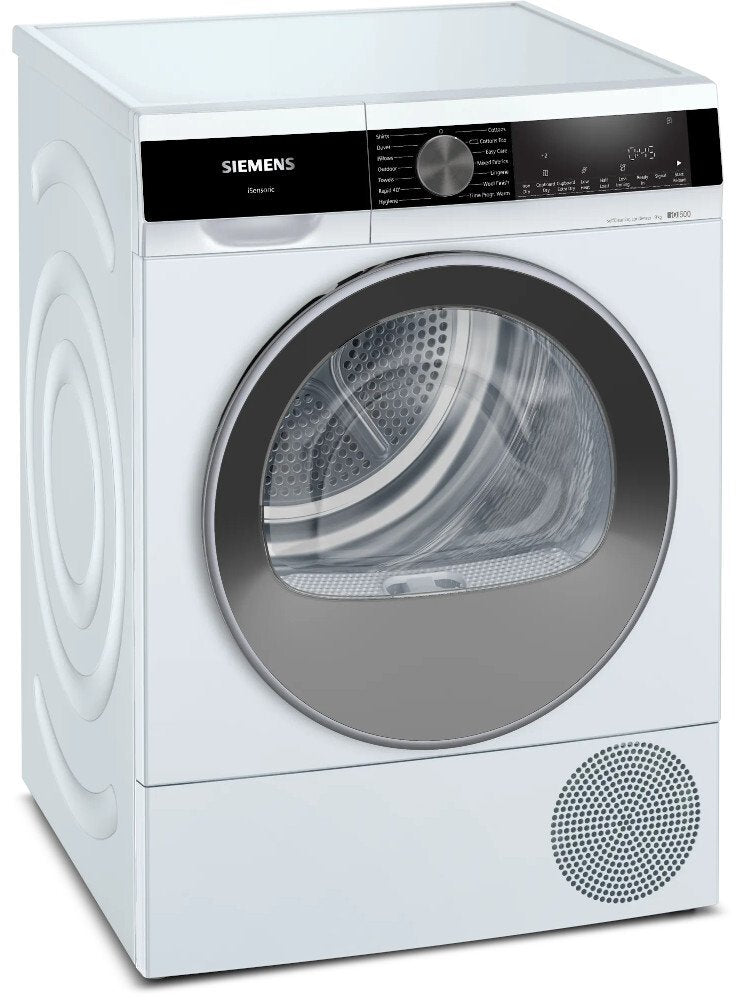 Siemens WQ45G209GB - White 9KG Heat Pump Condenser Dryer - A++ energy