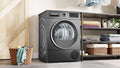 Bosch WQG245R1GB - Graphite 9KG Heat Pump Tumble Dryer