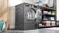 Bosch WQG245R1GB - Graphite 9KG Heat Pump Tumble Dryer