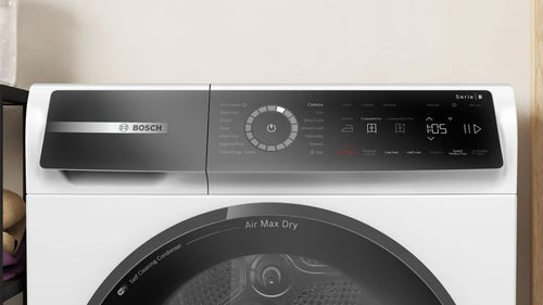 Bosch WRB247C9GB - White 9KG Heat Pump Tumble Dryer - A+++ Energy