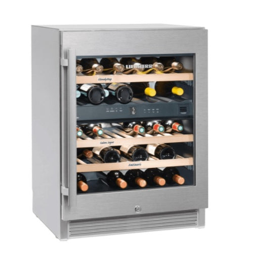 Liebherr WTes1672 - Stainless steel 34 Bottle Capacity Wine Cooler - G energy