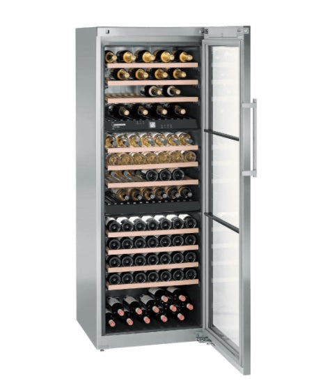 Liebherr WTes5872 - Stainless steel 178 Bottle Capacity Wine Cooler - G energy