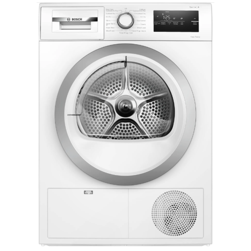 Bosch WTH85223GB - White 8KG Heat Pump Condenser Dryer - A++ energy