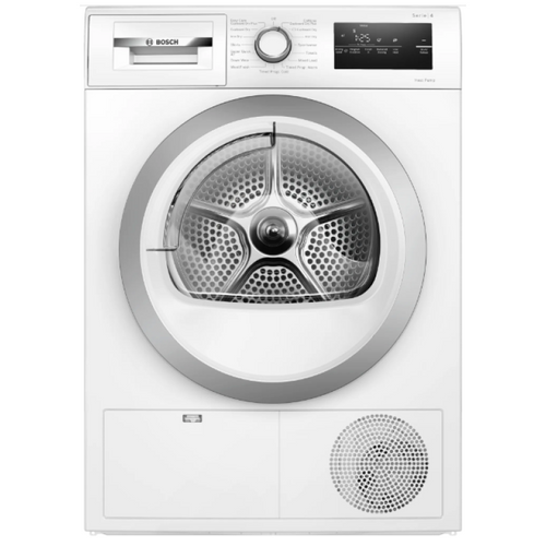 Bosch Series 4 WTH85223GB - White 8KG Heat Pump Condenser Dryer - A++ energy - Display