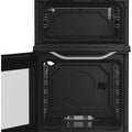 Hotpoint HTG5GCW - White Gas Double Cooker - 59L - A+ Energy