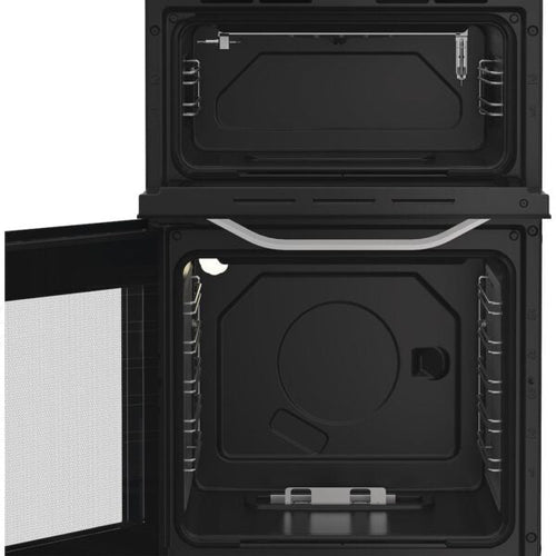 Hotpoint HTG5GCW - White Gas Double Cooker - 59L - A+ Energy