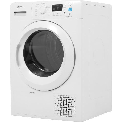 Indesit YT M10 71 R UK - White 7KG Heat Pump Condenser Dryer - A+ energy