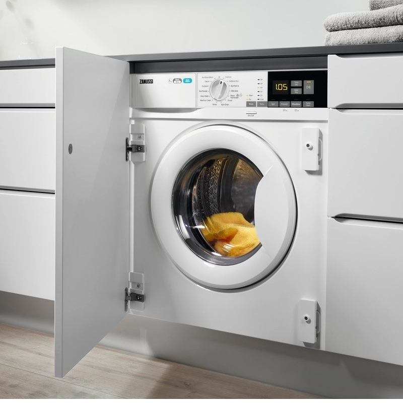Zanussi Z716WT83BI White Integrated 7KG 4KG Washer Dryer 1600 RPM Appliance World