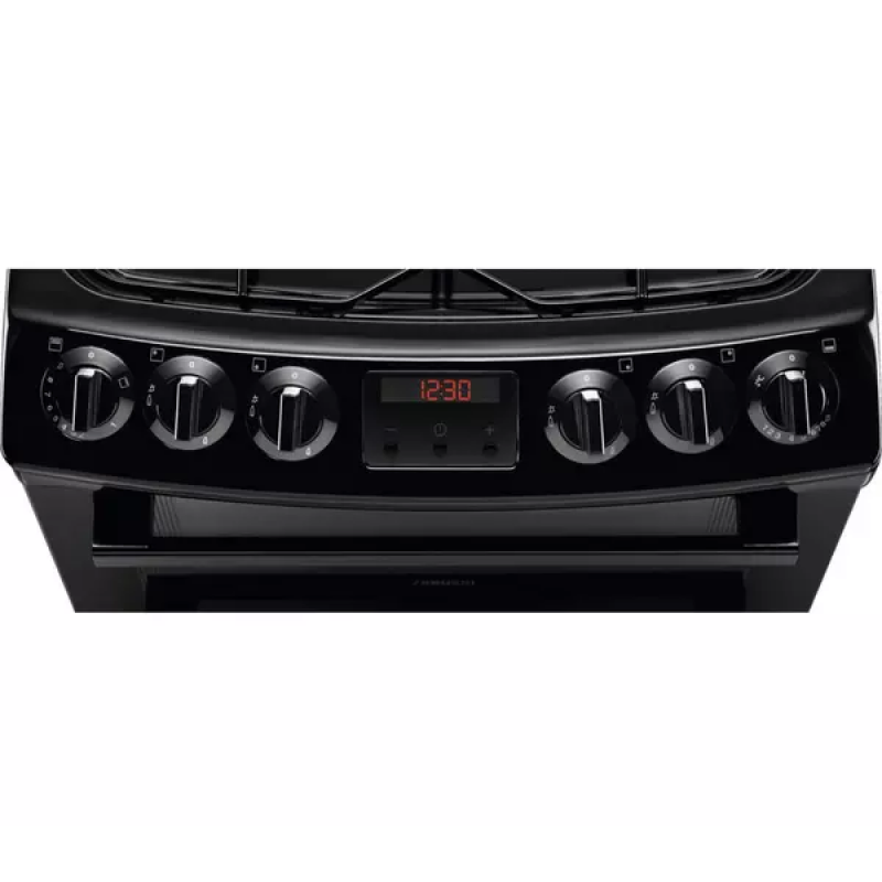 Zanussi ZCG43250BA - Black 4 Zone Cooker