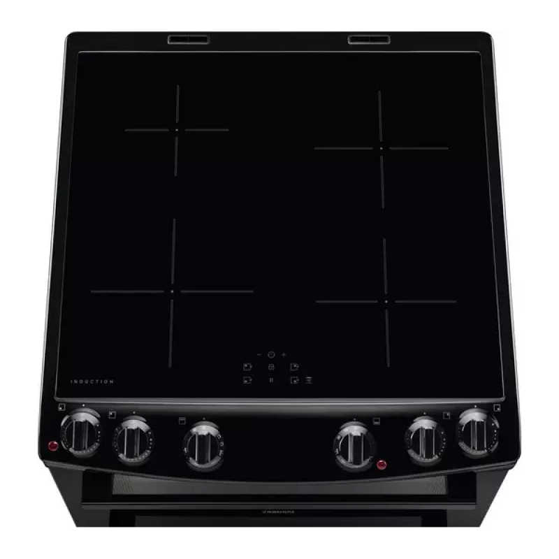 Zanussi ZCI66080BA - Black 4 Zone Cooker - A/A energy